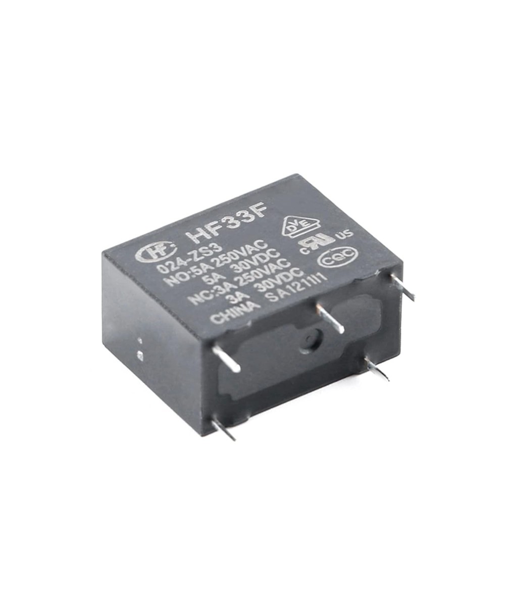 Mini Rele para PCB 5V/12/24V DC 5A HF33F